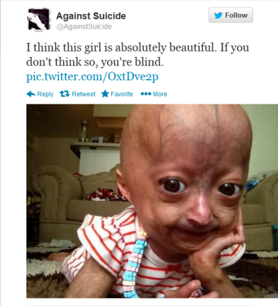 Against Suicide Tweet