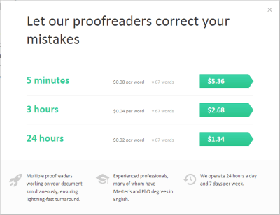 let our proofreaders let them let them